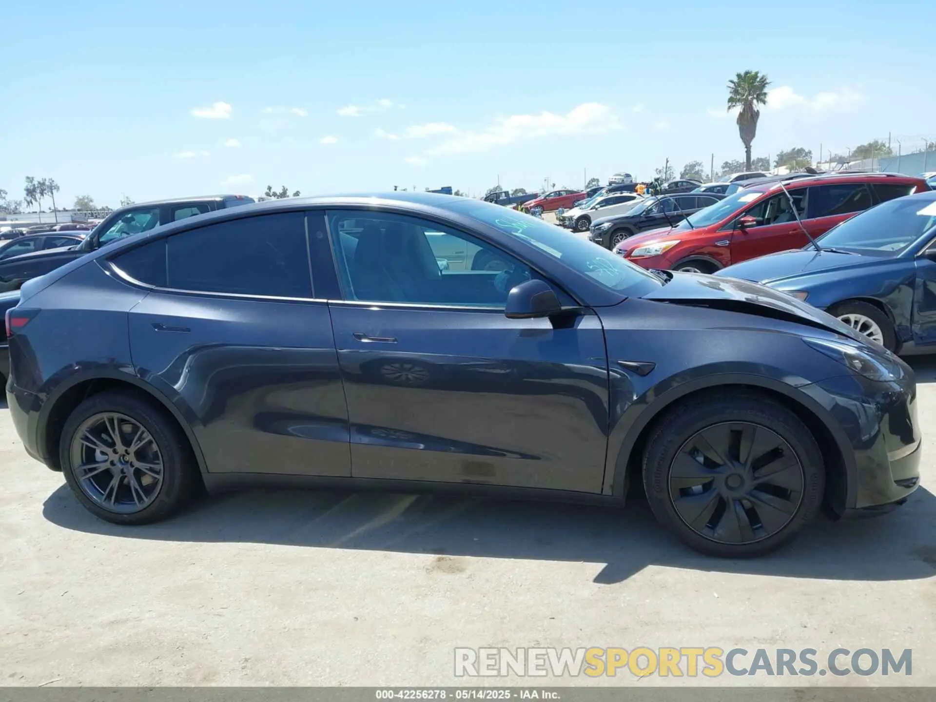 13 fotografías del automóvil dañado 7SAYGDEE2SF300933 TESLA MODEL Y 2025