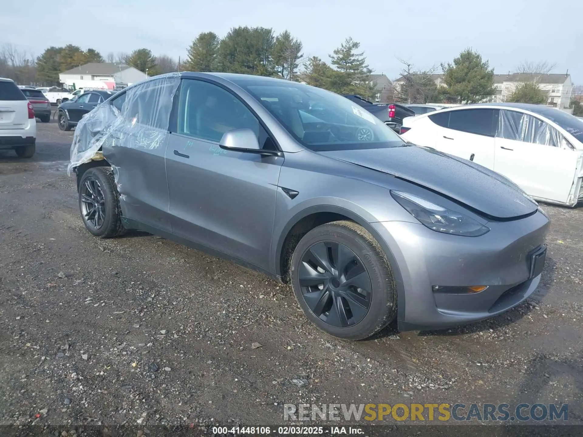 1 fotografías del automóvil dañado 7SAYGDEE3SF218015 TESLA MODEL Y 2025