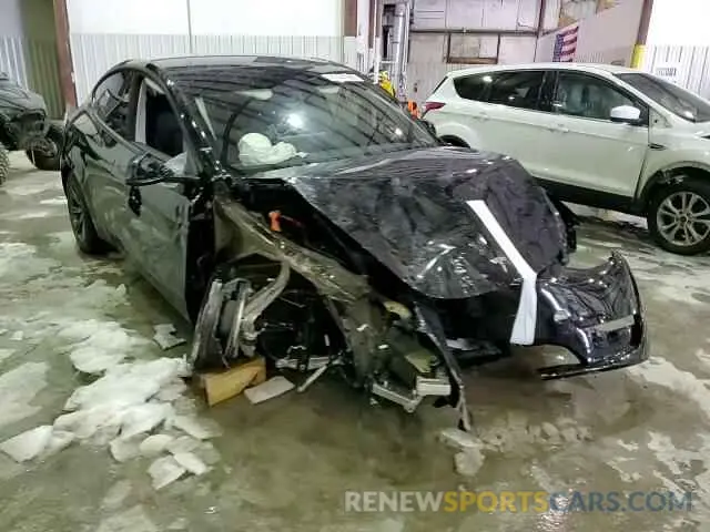 14 fotografías del automóvil dañado 7SAYGDEE3SF265349 TESLA MODEL Y 2025