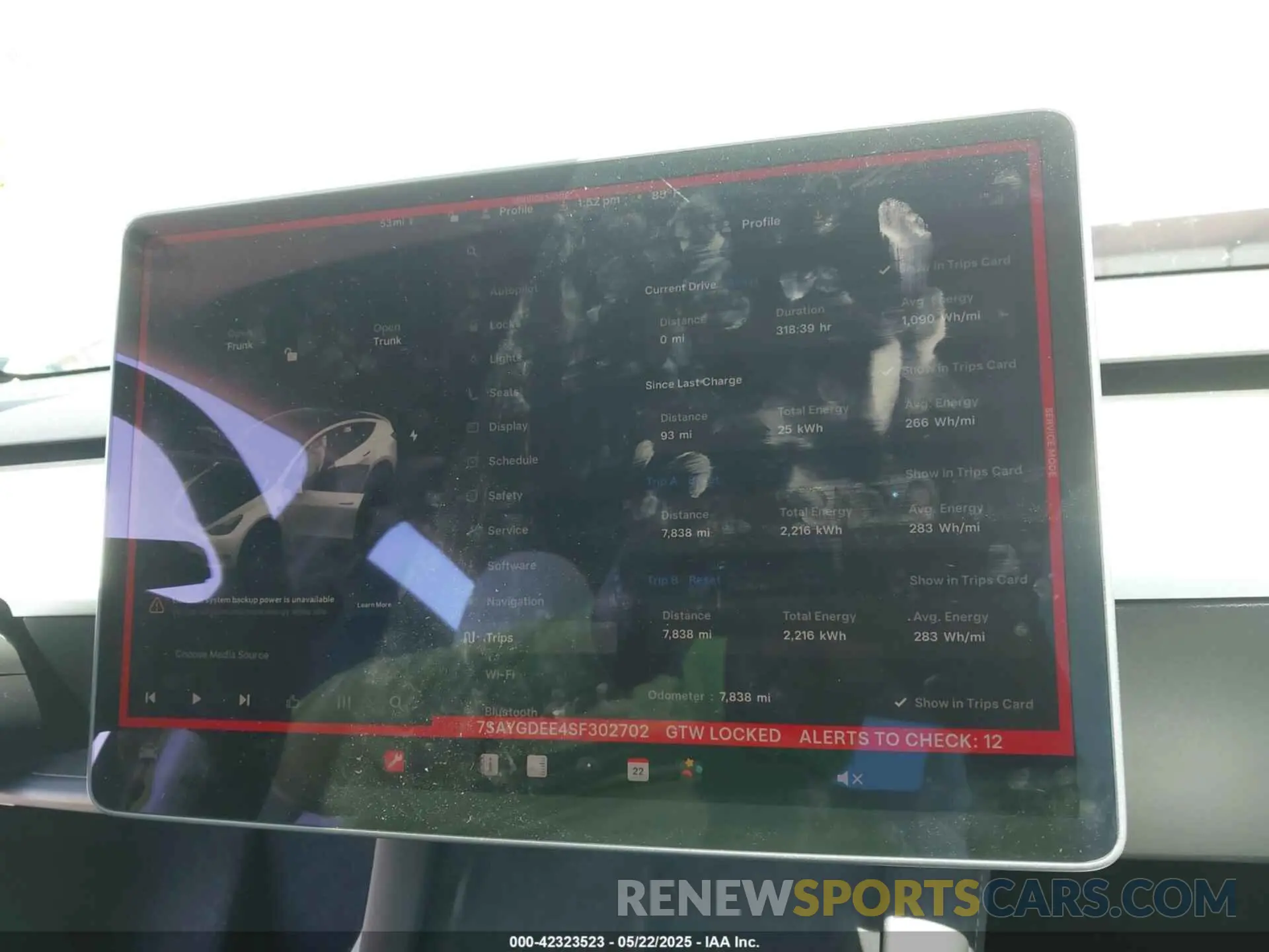 18 fotografías del automóvil dañado 7SAYGDEE4SF302702 TESLA MODEL Y 2025