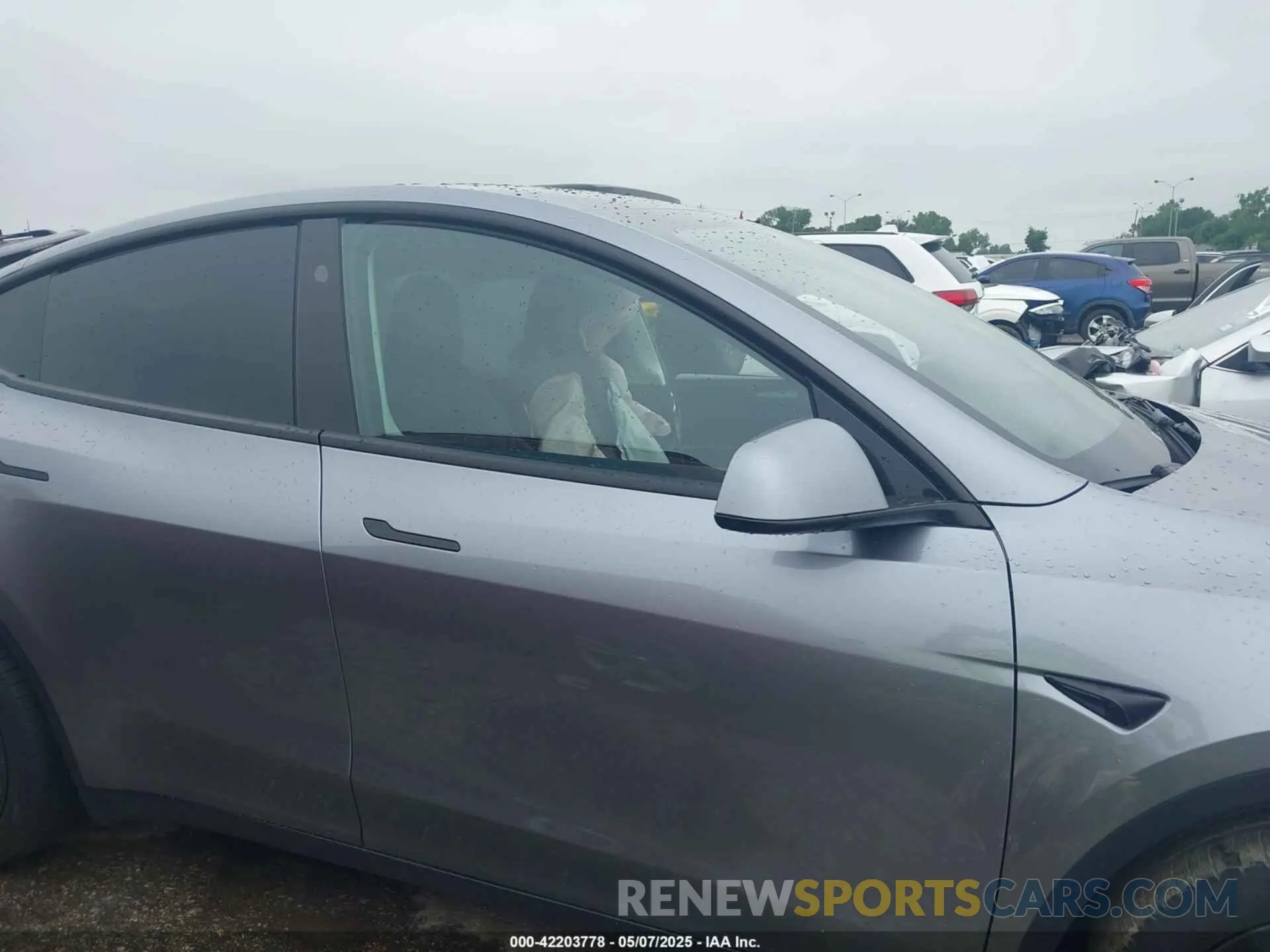 12 fotografías del automóvil dañado 7SAYGDEE5SA348729 TESLA MODEL Y 2025