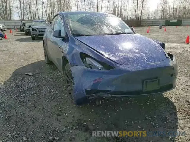 11 fotografías del automóvil dañado 7SAYGDEE5SF249489 TESLA MODEL Y 2025