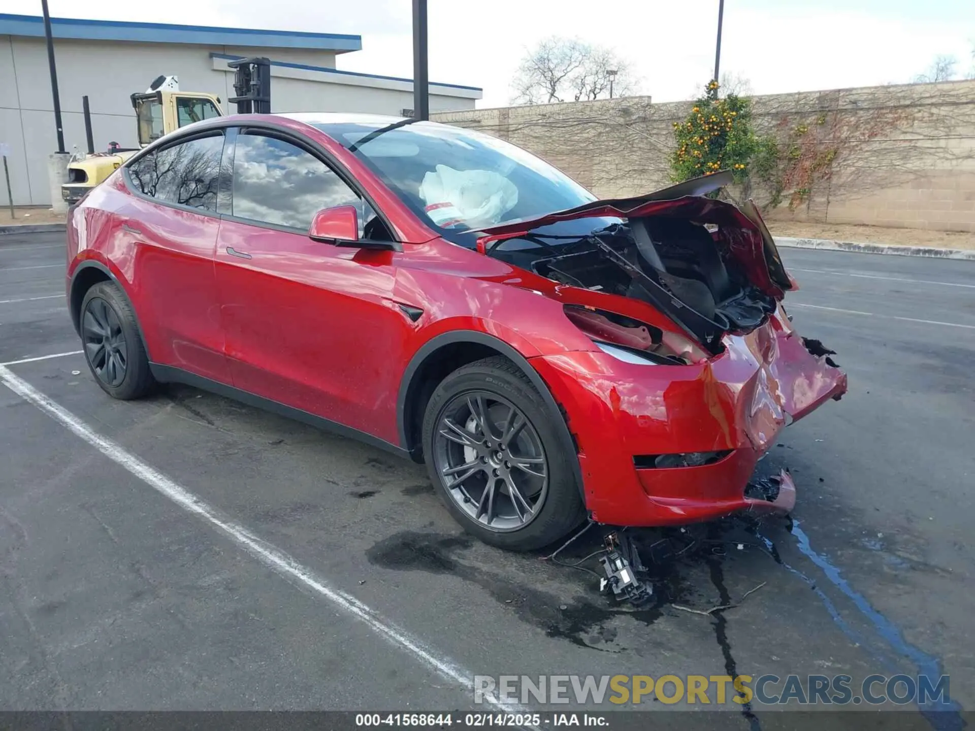 1 fotografías del automóvil dañado 7SAYGDEE5SF283772 TESLA MODEL Y 2025