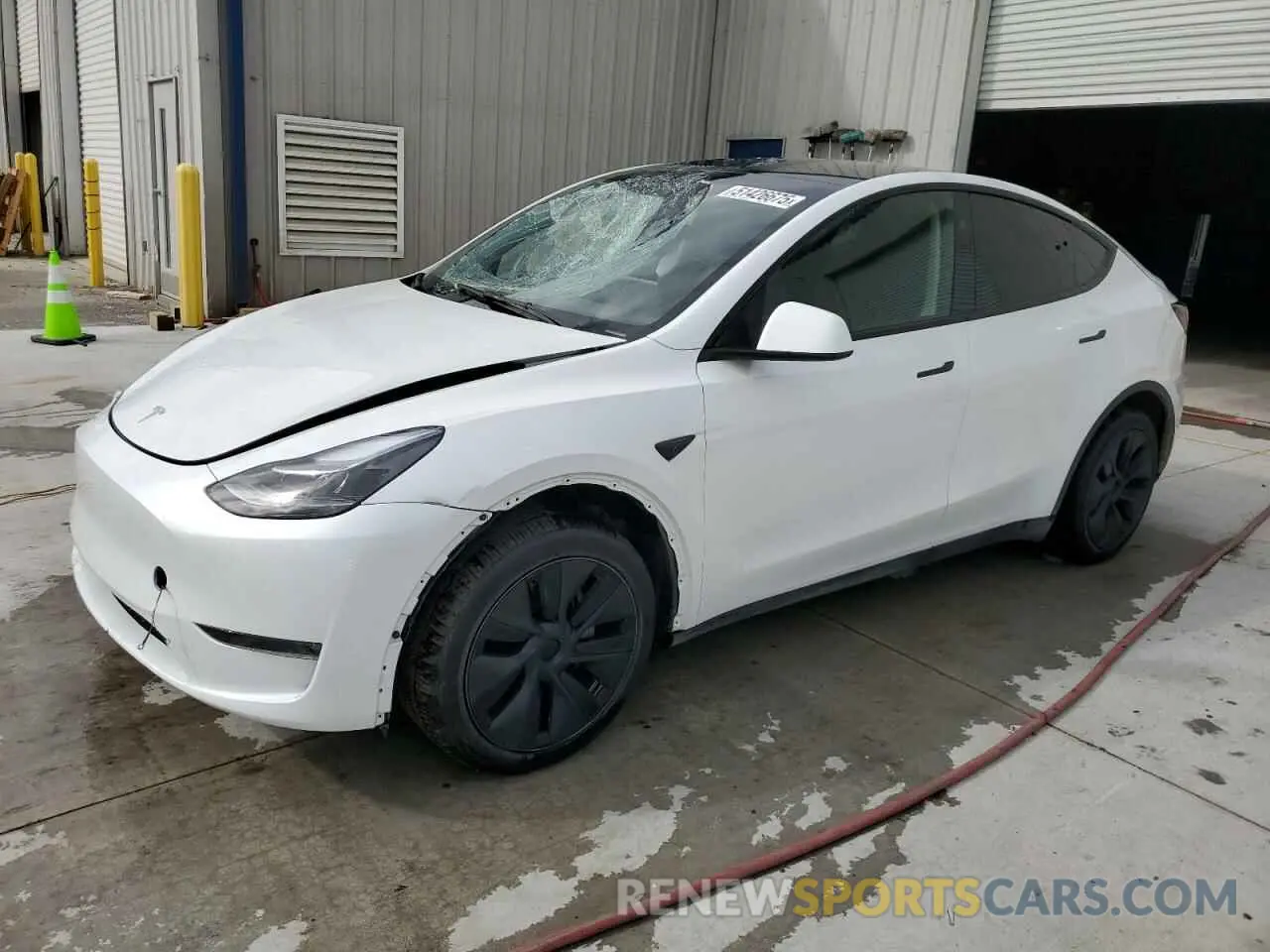 1 fotografías del automóvil dañado 7SAYGDEE6SA340655 TESLA MODEL Y 2025