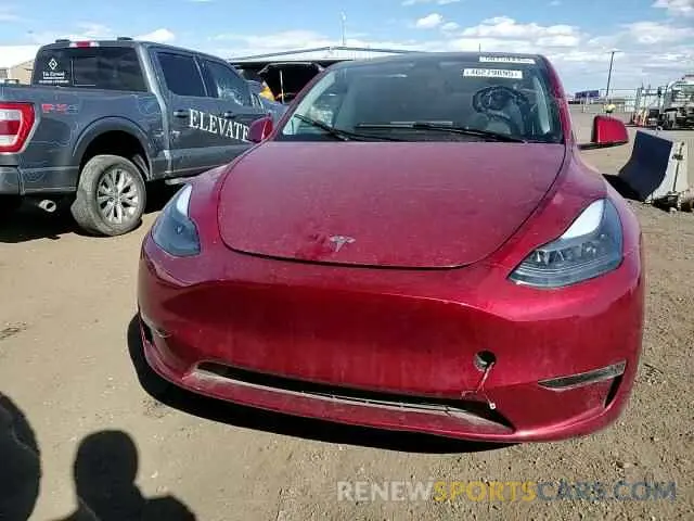 12 fotografías del automóvil dañado 7SAYGDEE7SF286737 TESLA MODEL Y 2025