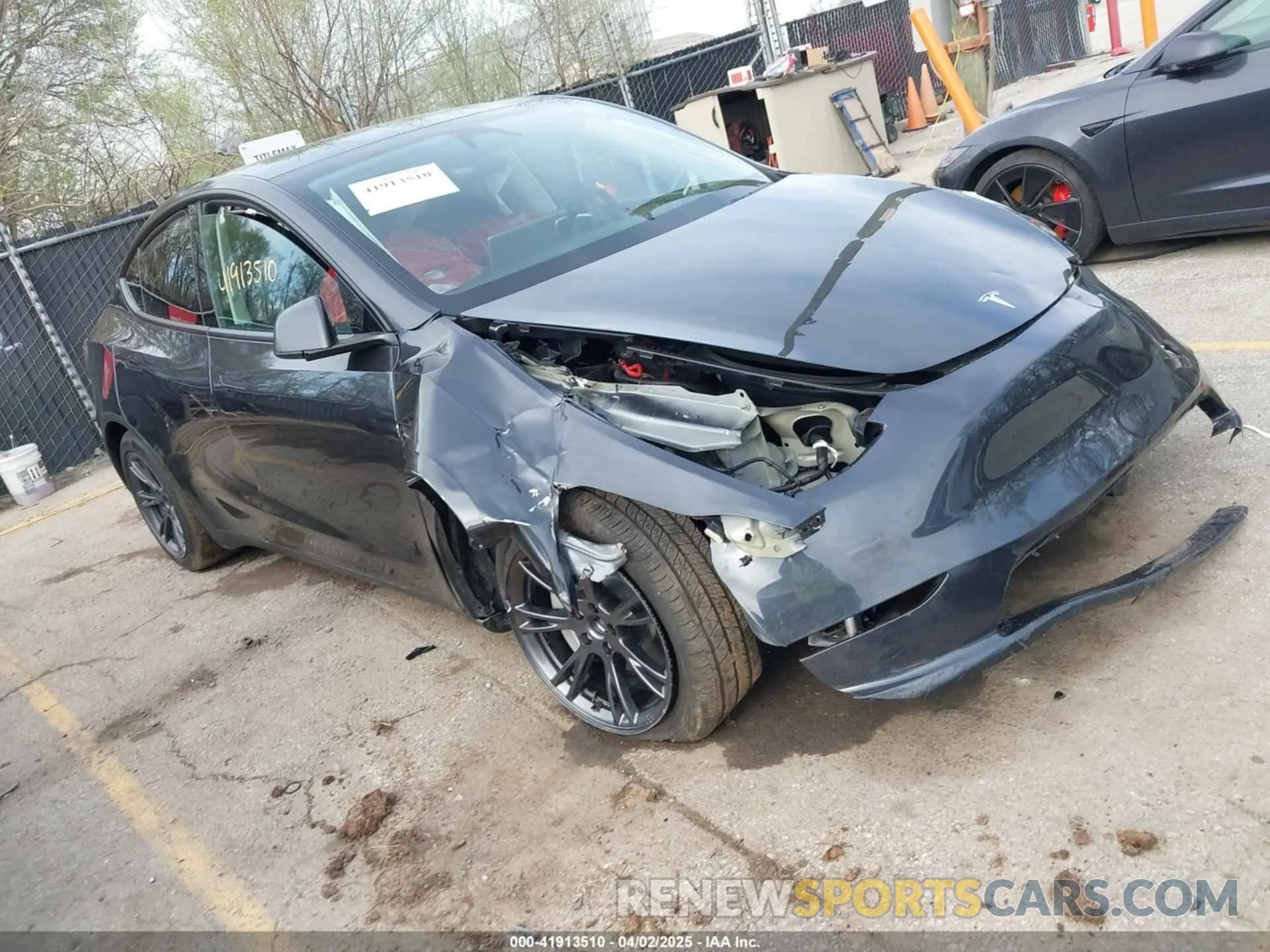 1 fotografías del automóvil dañado 7SAYGDEE7SF287094 TESLA MODEL Y 2025