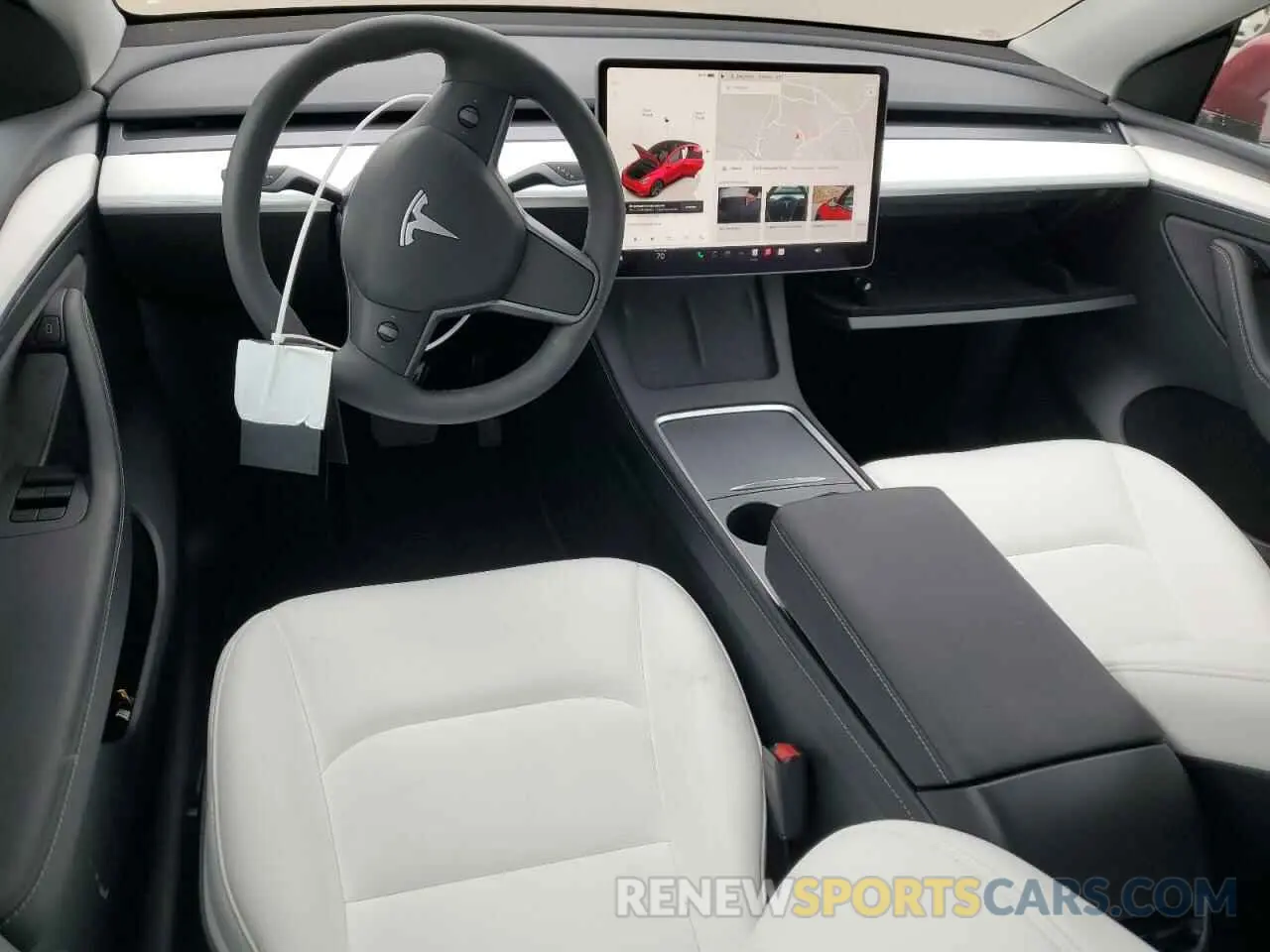 8 fotografías del automóvil dañado 7SAYGDEE8SF235120 TESLA MODEL Y 2025