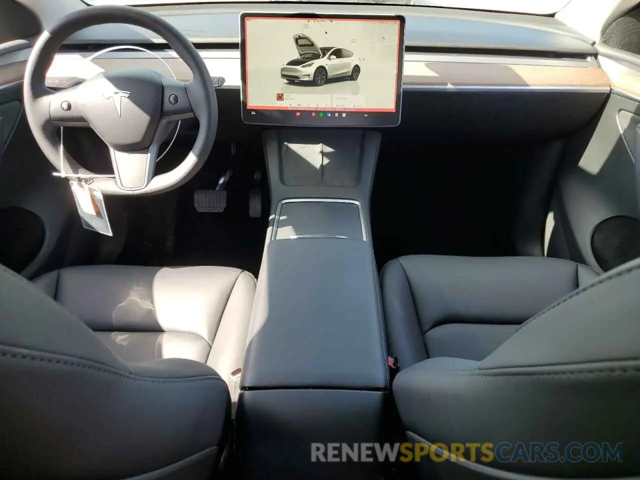 8 fotografías del automóvil dañado 7SAYGDEE9SF224403 TESLA MODEL Y 2025