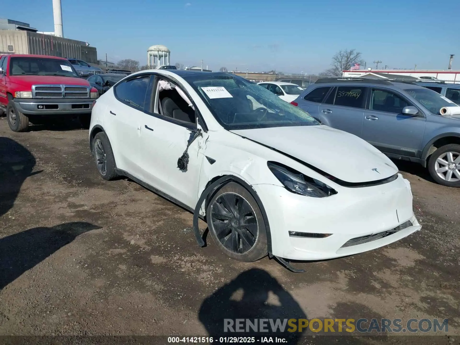 1 fotografías del automóvil dañado 7SAYGDEE9SF248135 TESLA MODEL Y 2025