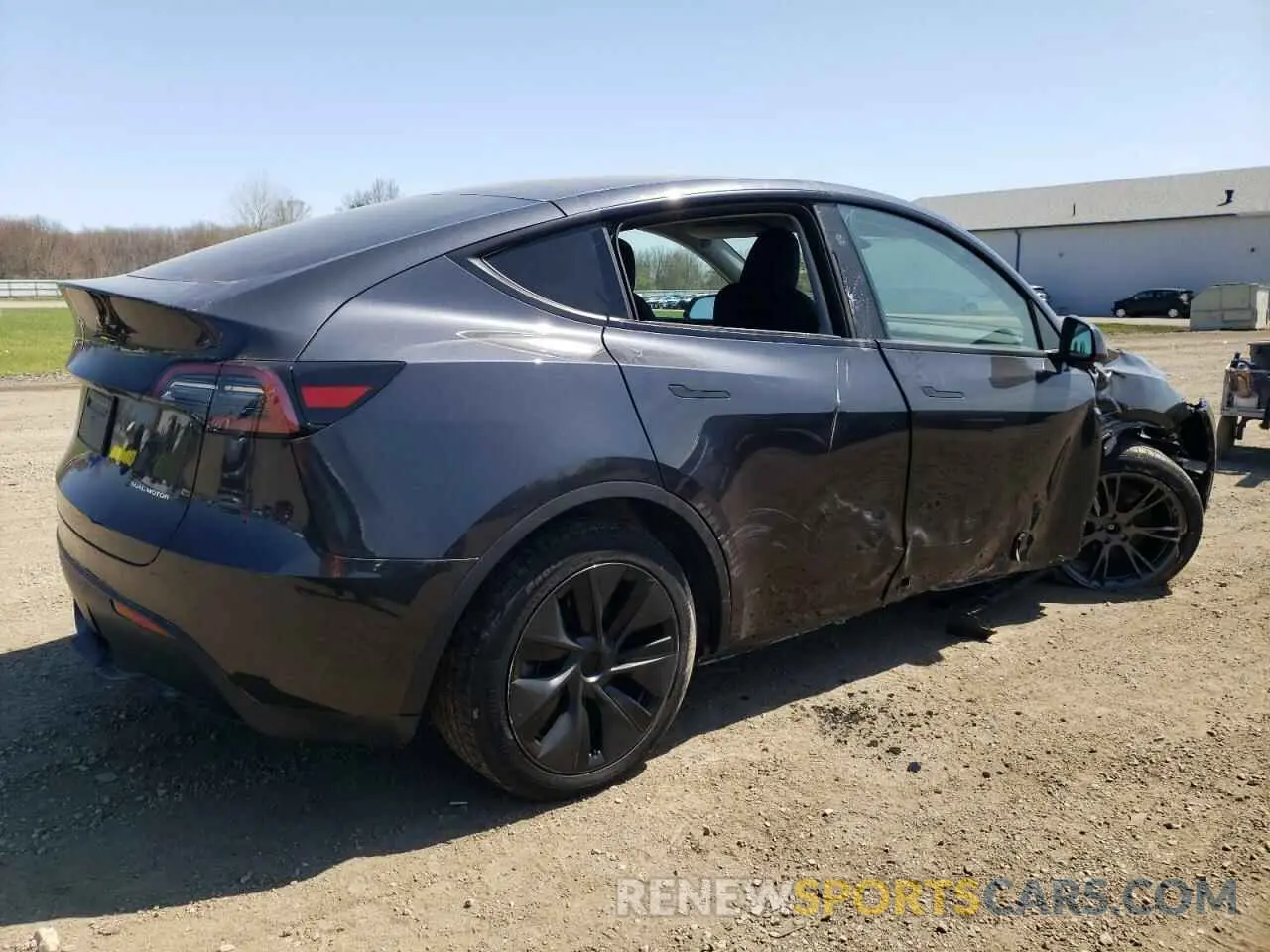3 fotografías del automóvil dañado 7SAYGDEEXSF221865 TESLA MODEL Y 2025