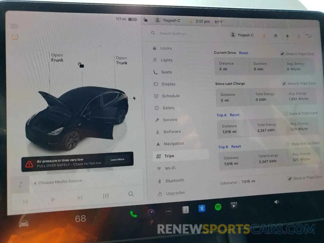 9 fotografías del automóvil dañado 7SAYGDEEXSF221865 TESLA MODEL Y 2025