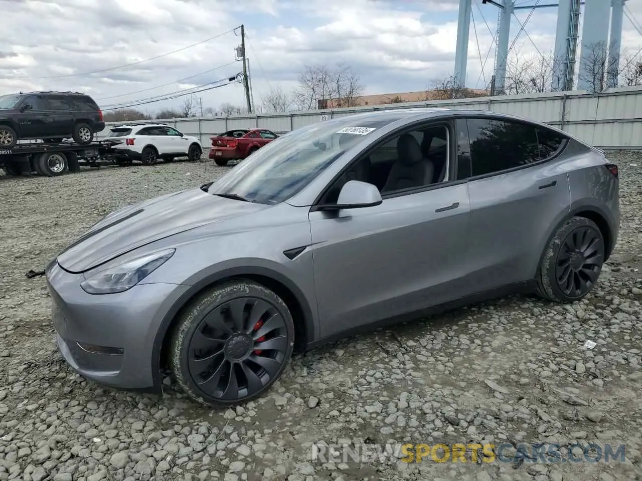 1 fotografías del automóvil dañado 7SAYGDEF1SF304352 TESLA MODEL Y 2025