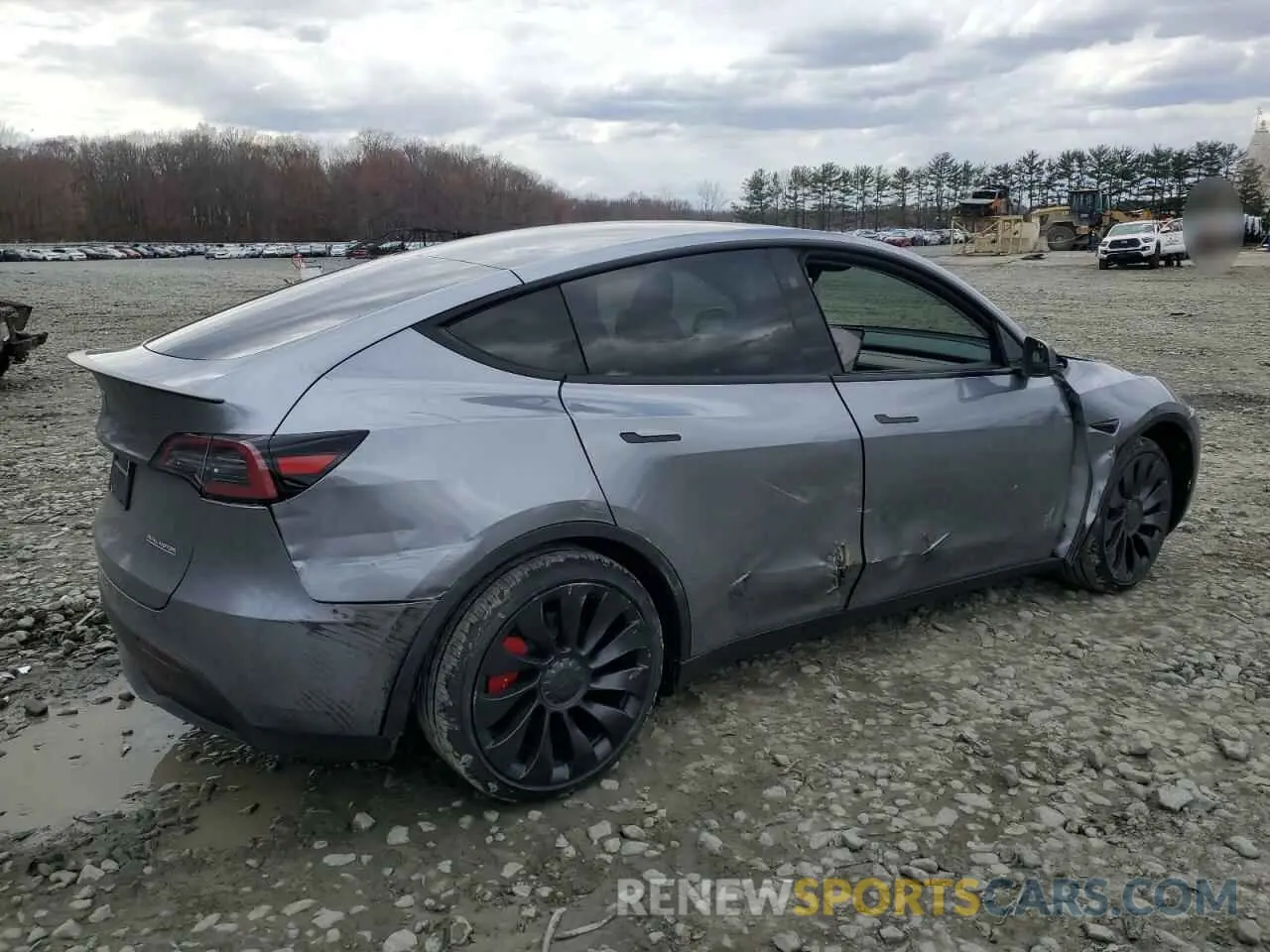 3 fotografías del automóvil dañado 7SAYGDEF1SF304352 TESLA MODEL Y 2025