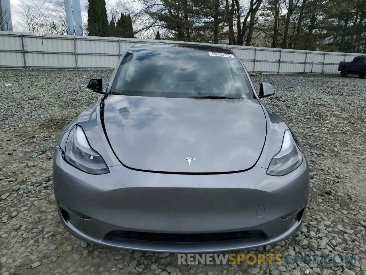 5 fotografías del automóvil dañado 7SAYGDEF1SF304352 TESLA MODEL Y 2025