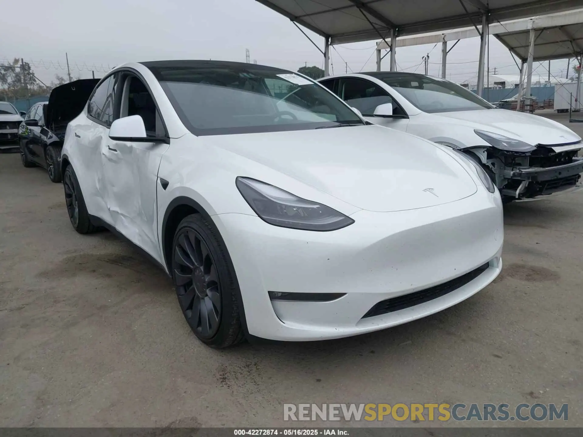 1 fotografías del automóvil dañado 7SAYGDEF3SF245577 TESLA MODEL Y 2025