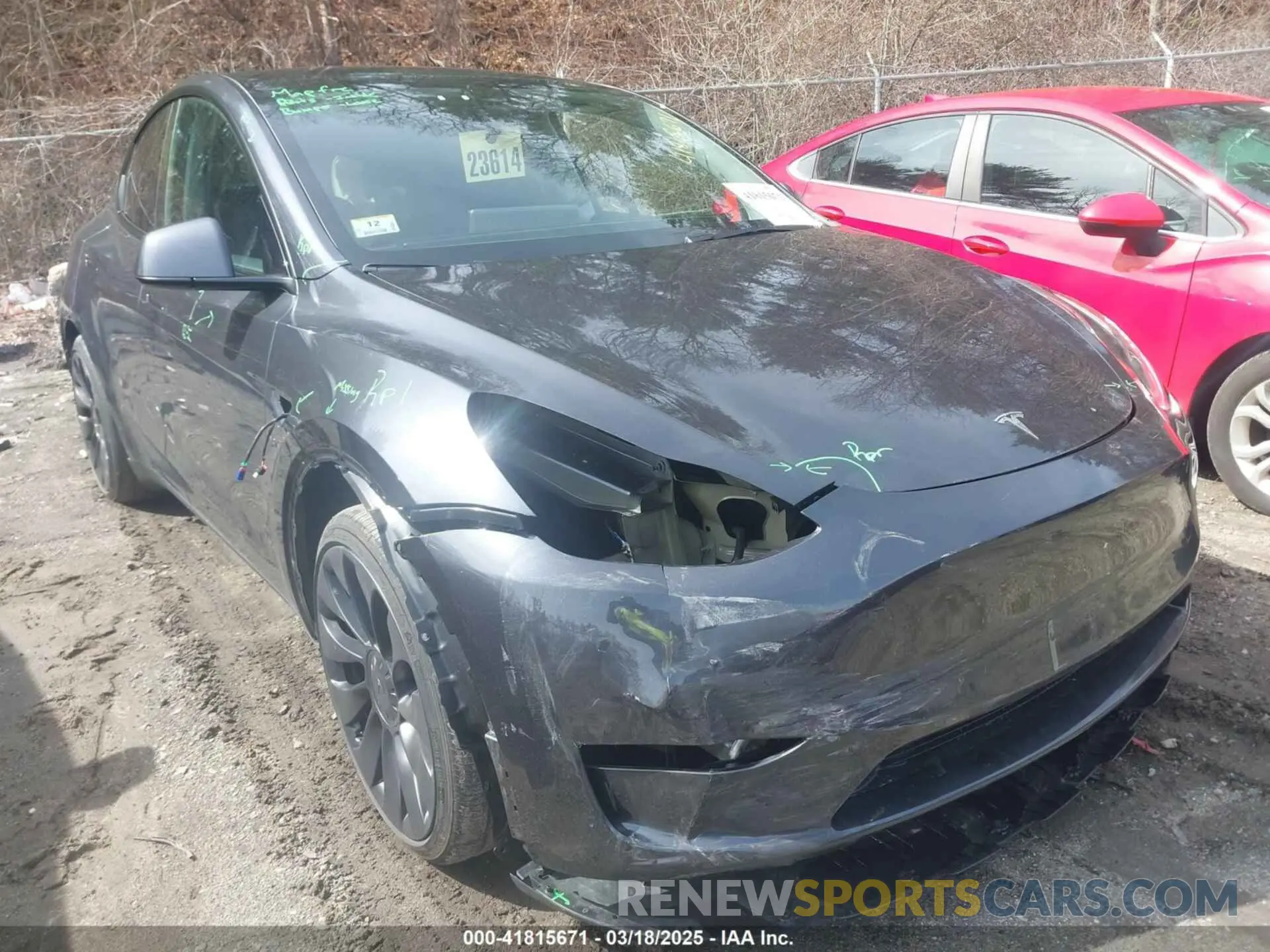 1 fotografías del automóvil dañado 7SAYGDEF4SA344146 TESLA MODEL Y 2025