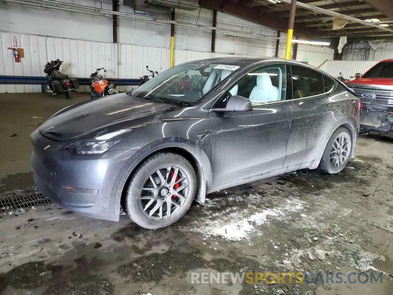 1 fotografías del automóvil dañado 7SAYGDEF4SA346883 TESLA MODEL Y 2025
