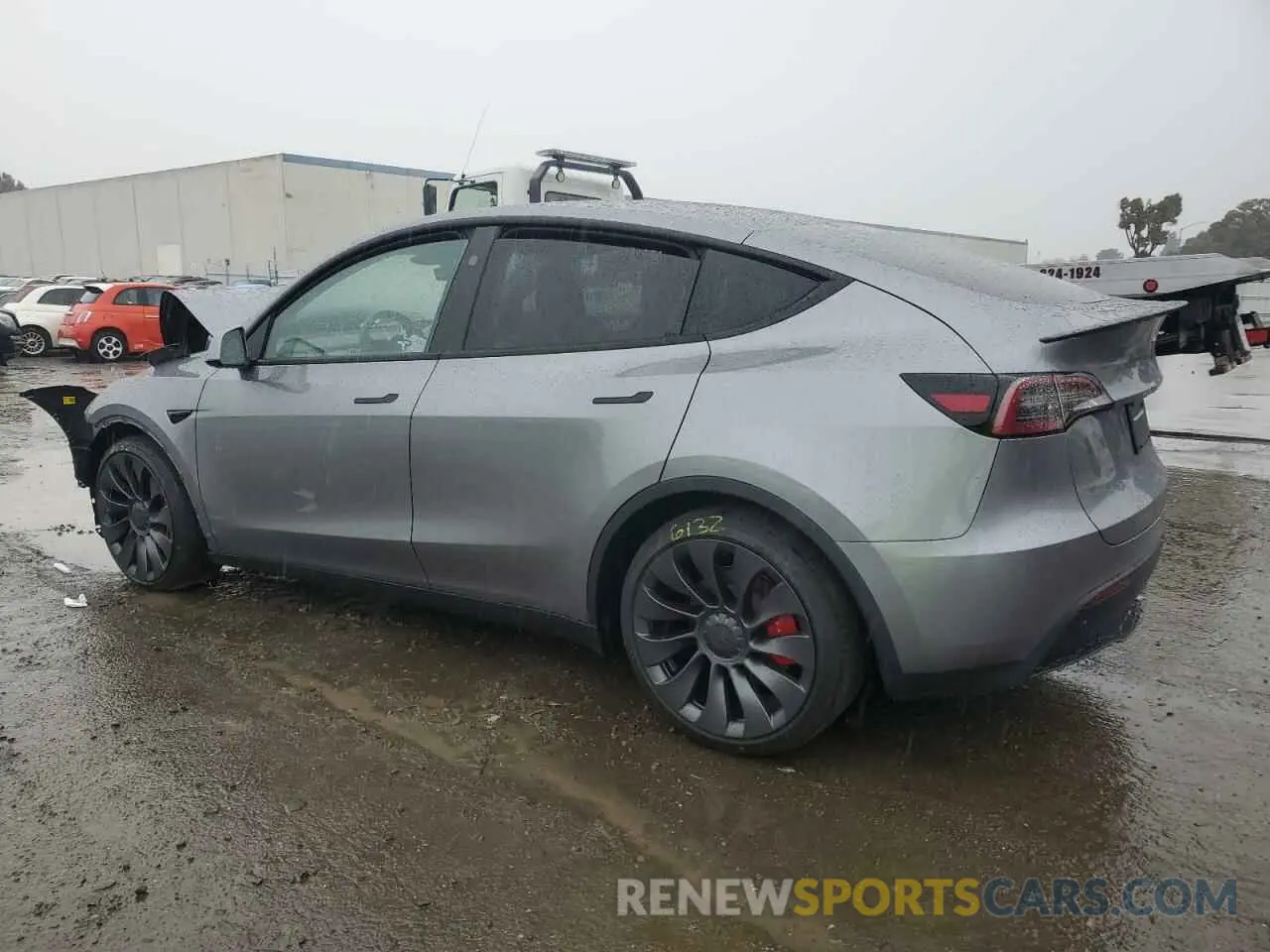 2 fotografías del automóvil dañado 7SAYGDEF8SF264738 TESLA MODEL Y 2025