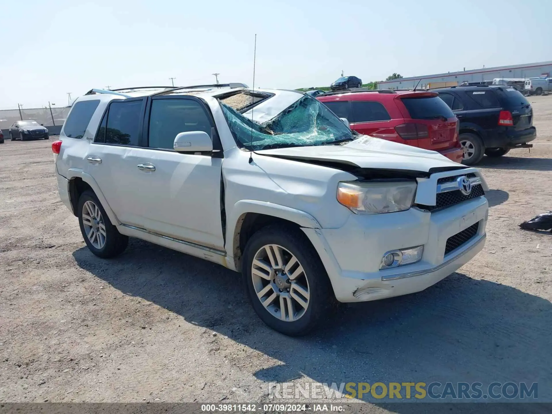 1 fotografías del automóvil dañado JTEBU5JR0D5115273 TOYOTA 4RUNNER 2013