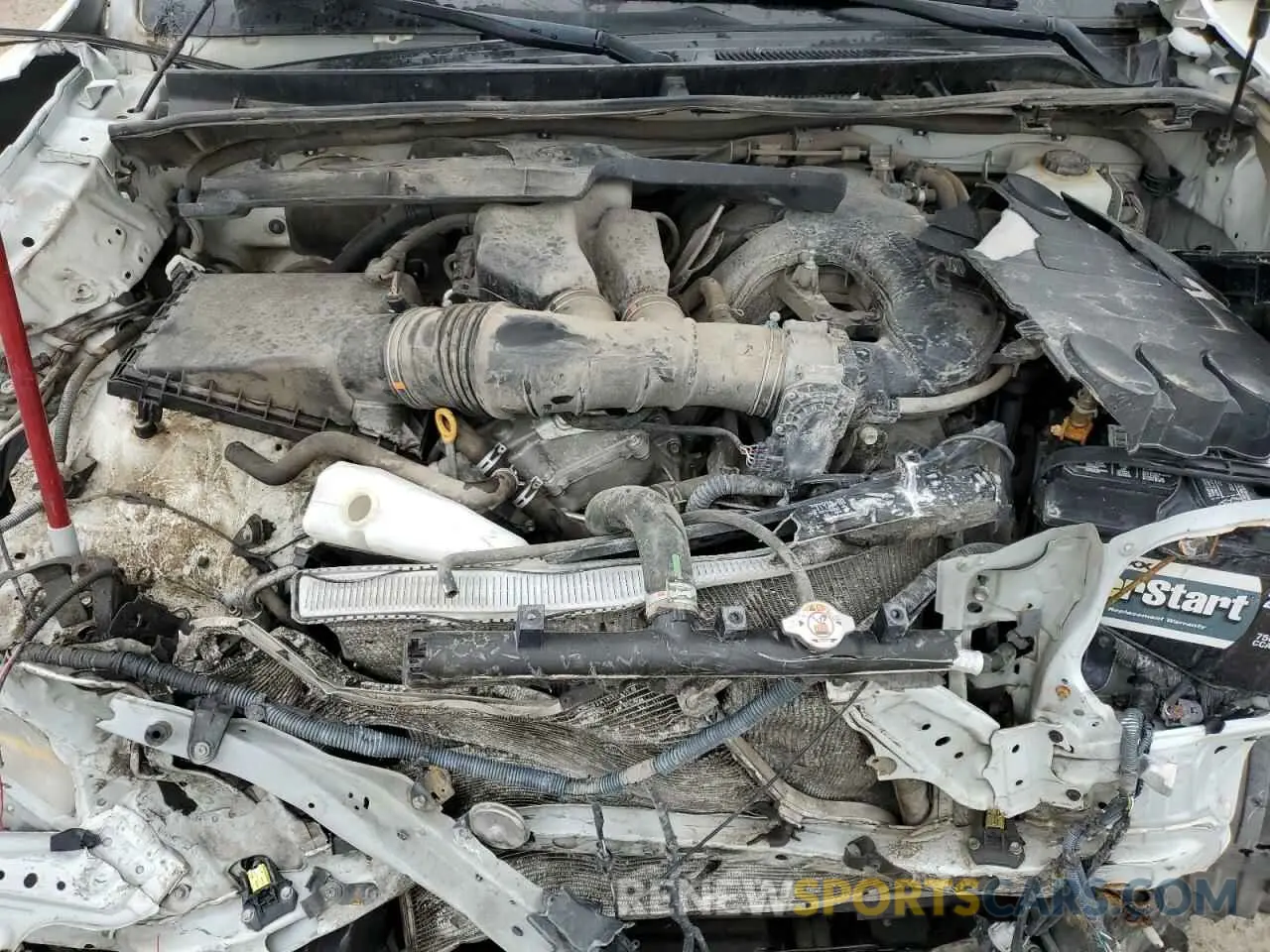 11 fotografías del automóvil dañado JTEBU5JR4G5374272 TOYOTA 4RUNNER 2016