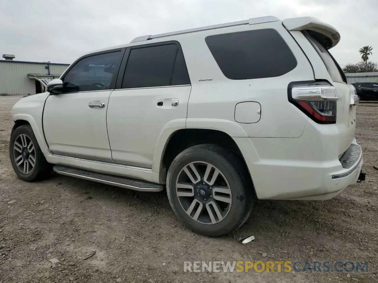 2 fotografías del automóvil dañado JTEBU5JR4G5374272 TOYOTA 4RUNNER 2016