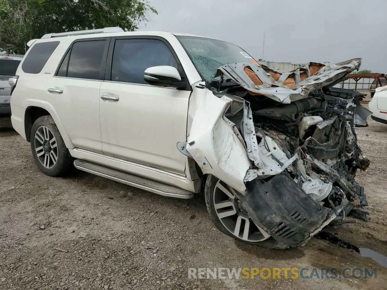 4 fotografías del automóvil dañado JTEBU5JR4G5374272 TOYOTA 4RUNNER 2016