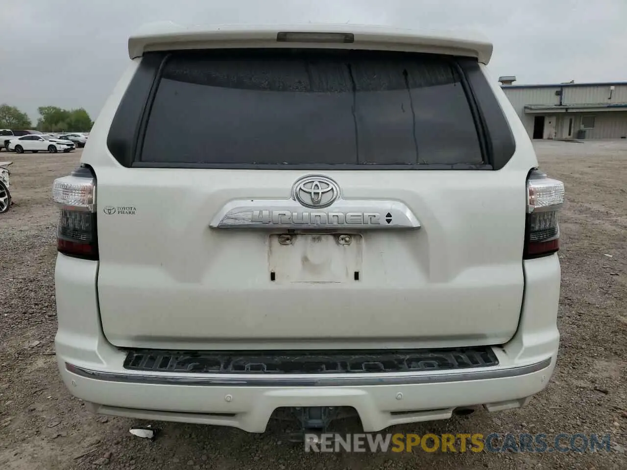6 fotografías del automóvil dañado JTEBU5JR4G5374272 TOYOTA 4RUNNER 2016