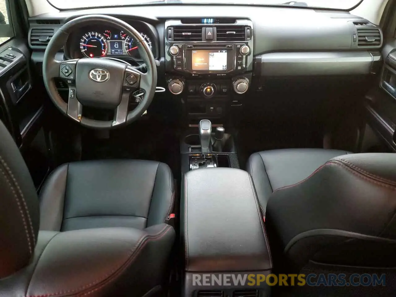 8 fotografías del automóvil dañado JTEBU5JR9J5554273 TOYOTA 4RUNNER 2018
