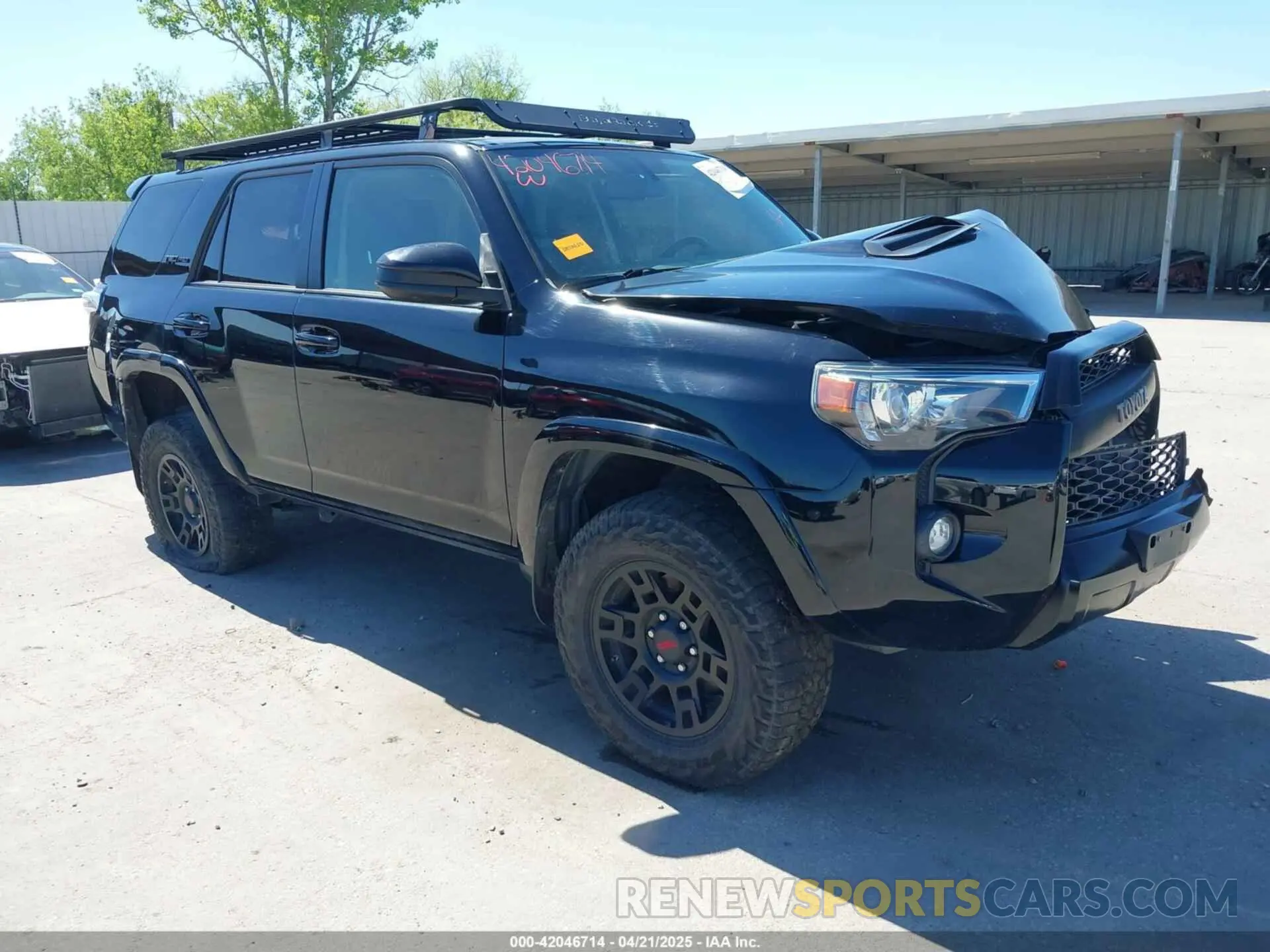 1 fotografías del automóvil dañado JTEBU5JR0K5606293 TOYOTA 4RUNNER 2019