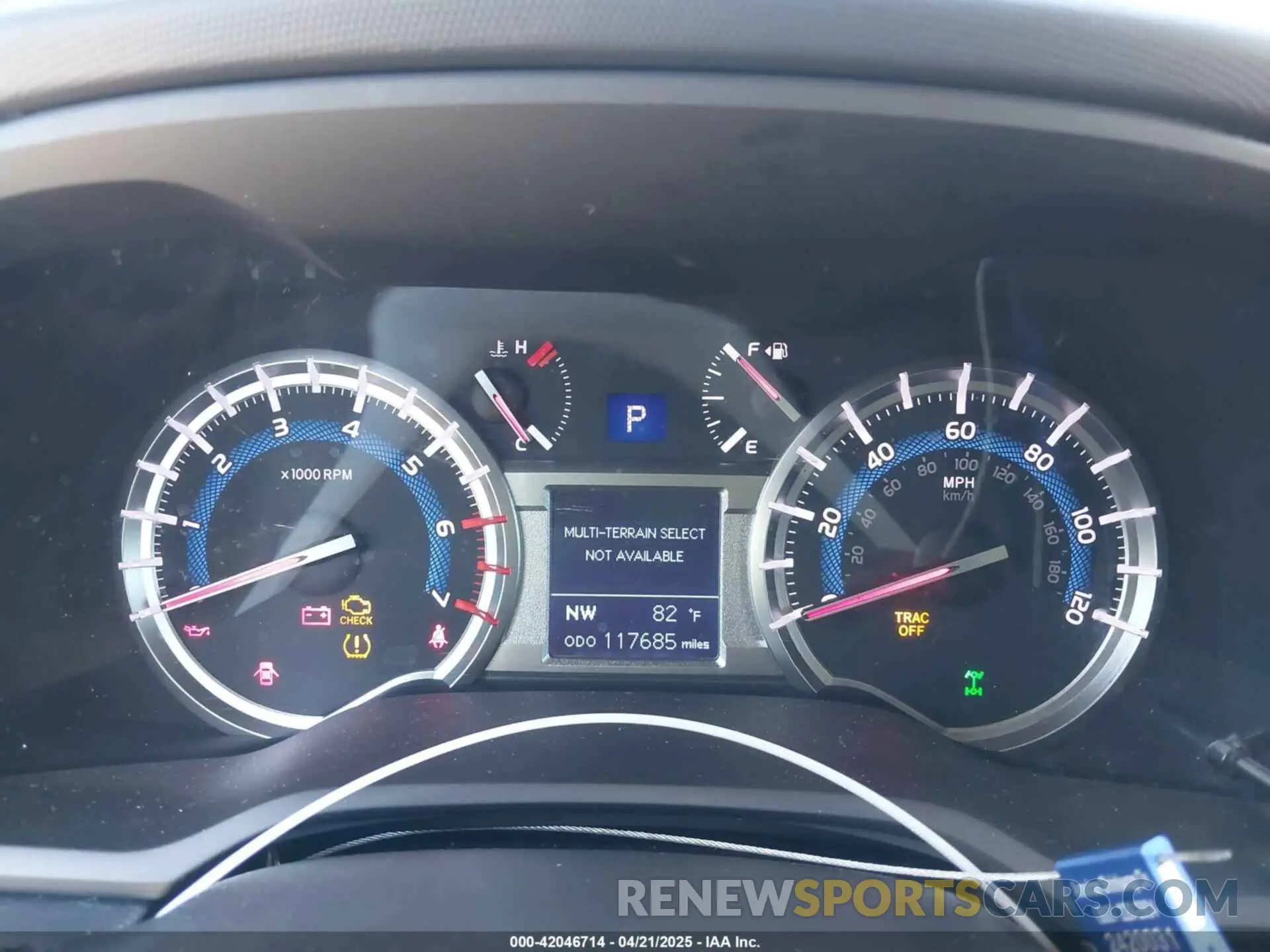 7 fotografías del automóvil dañado JTEBU5JR0K5606293 TOYOTA 4RUNNER 2019
