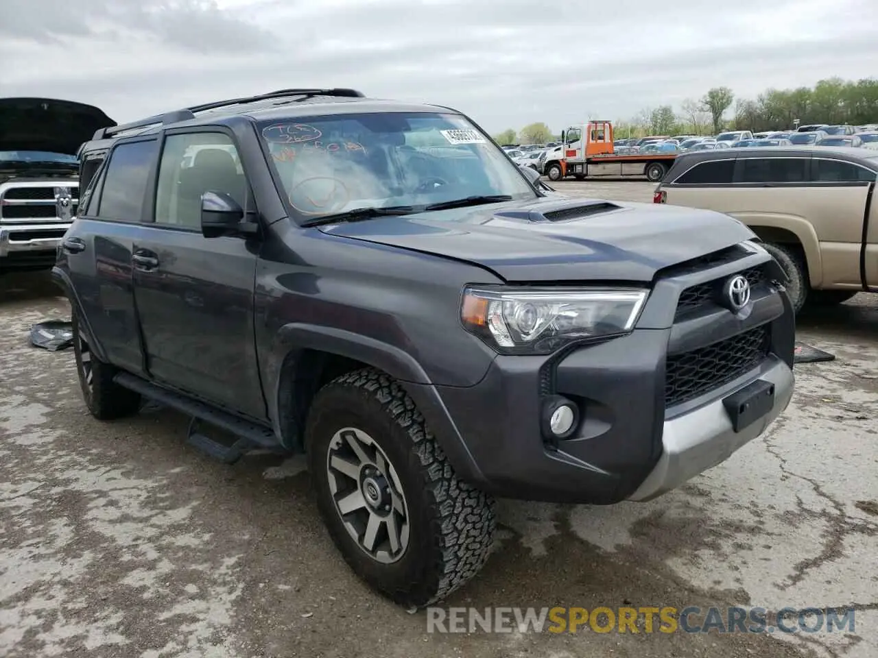 1 fotografías del automóvil dañado JTEBU5JR0K5650181 TOYOTA 4RUNNER 2019