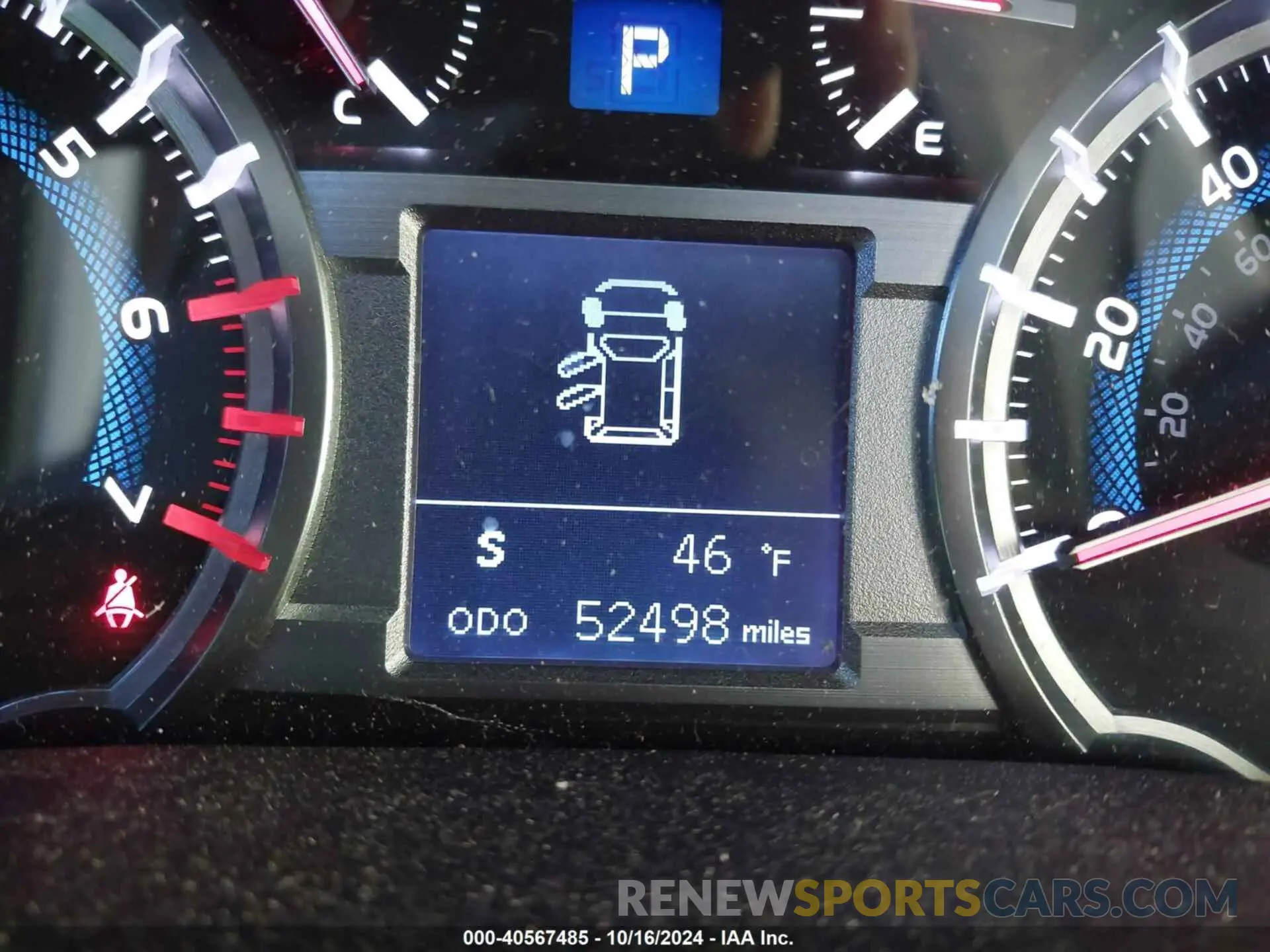 15 fotografías del automóvil dañado JTEBU5JR0K5653470 TOYOTA 4RUNNER 2019