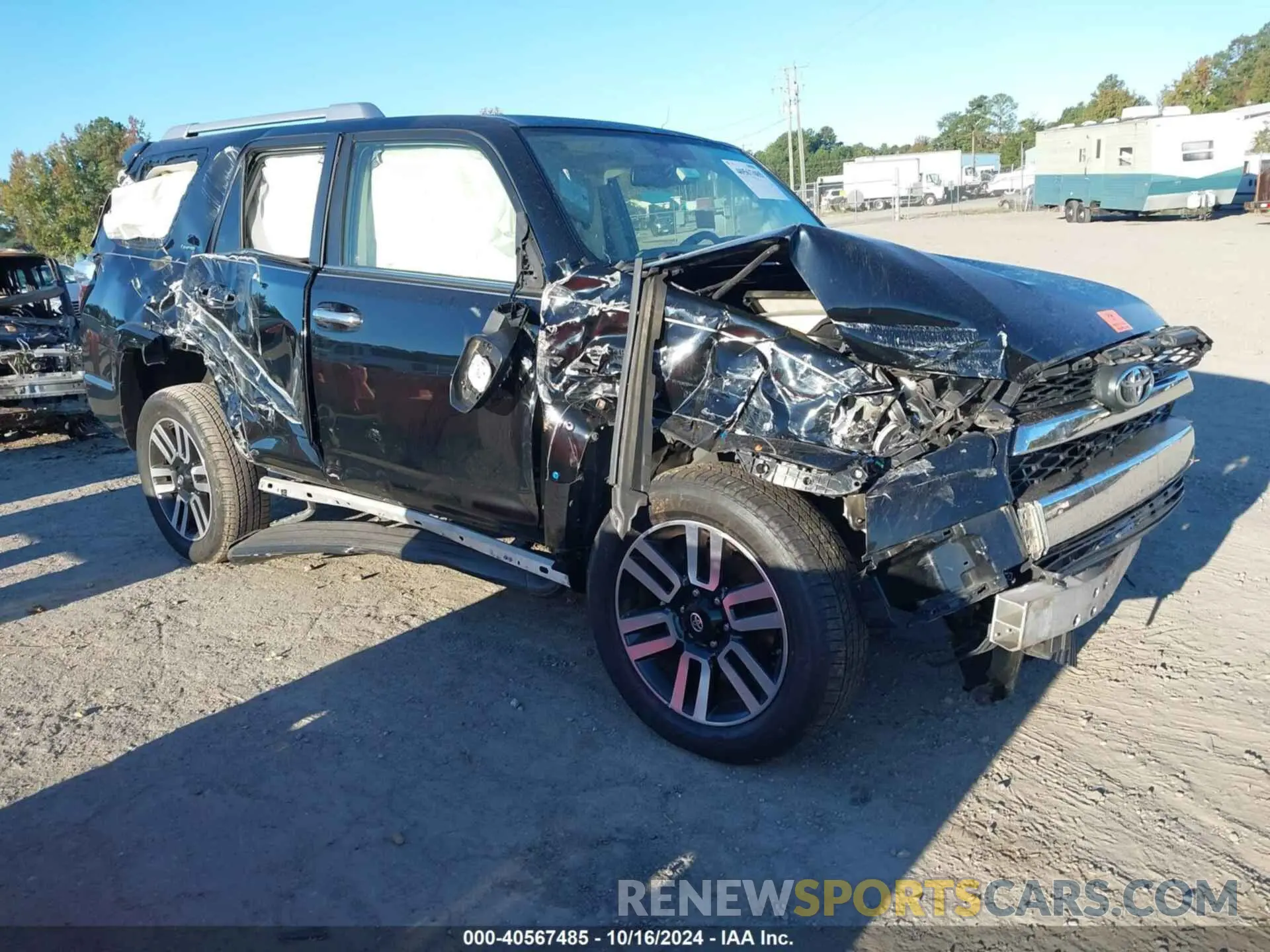 6 fotografías del automóvil dañado JTEBU5JR0K5653470 TOYOTA 4RUNNER 2019