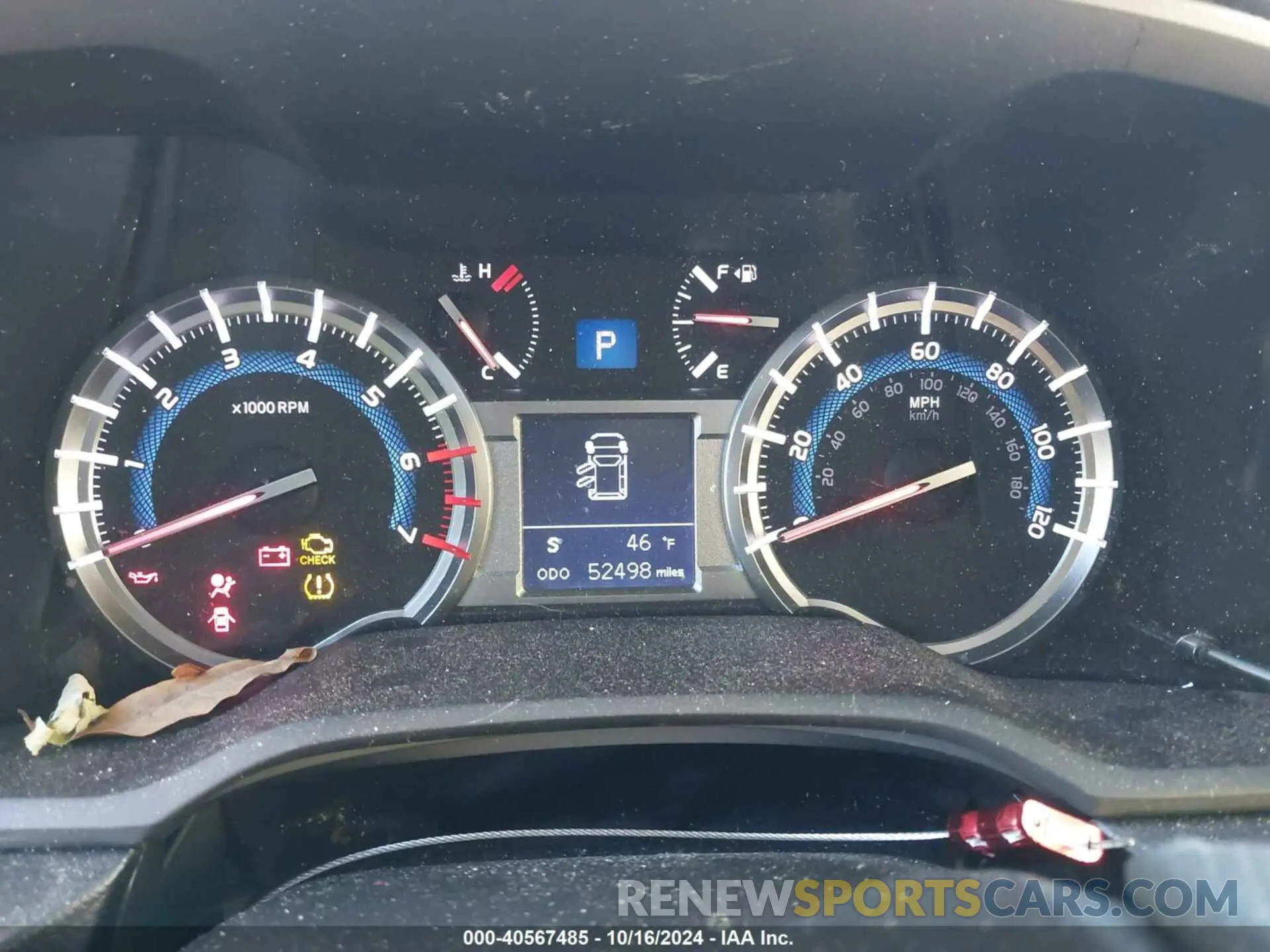 7 fotografías del automóvil dañado JTEBU5JR0K5653470 TOYOTA 4RUNNER 2019