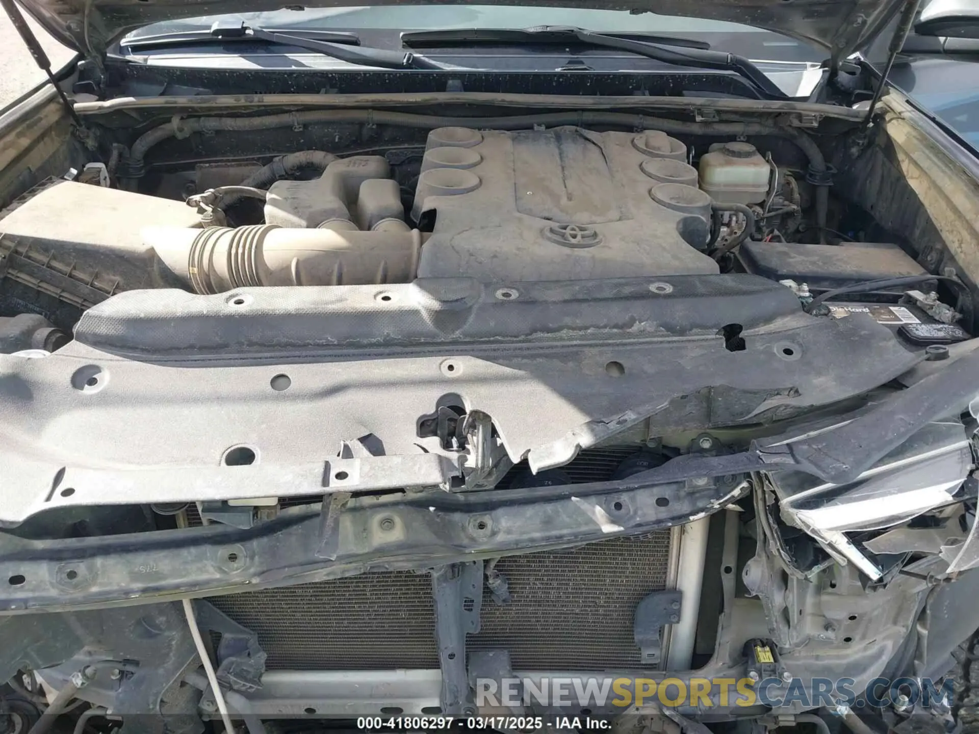 10 fotografías del automóvil dañado JTEBU5JR0K5655526 TOYOTA 4RUNNER 2019
