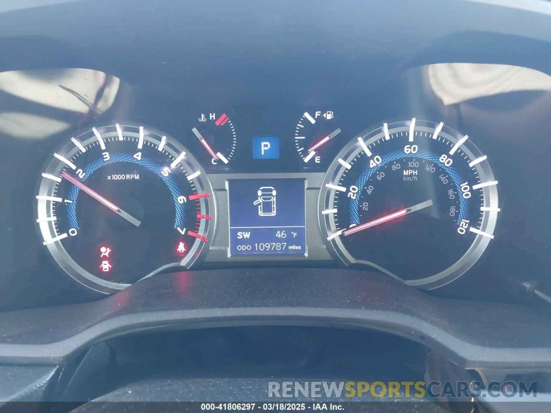 7 fotografías del automóvil dañado JTEBU5JR0K5655526 TOYOTA 4RUNNER 2019