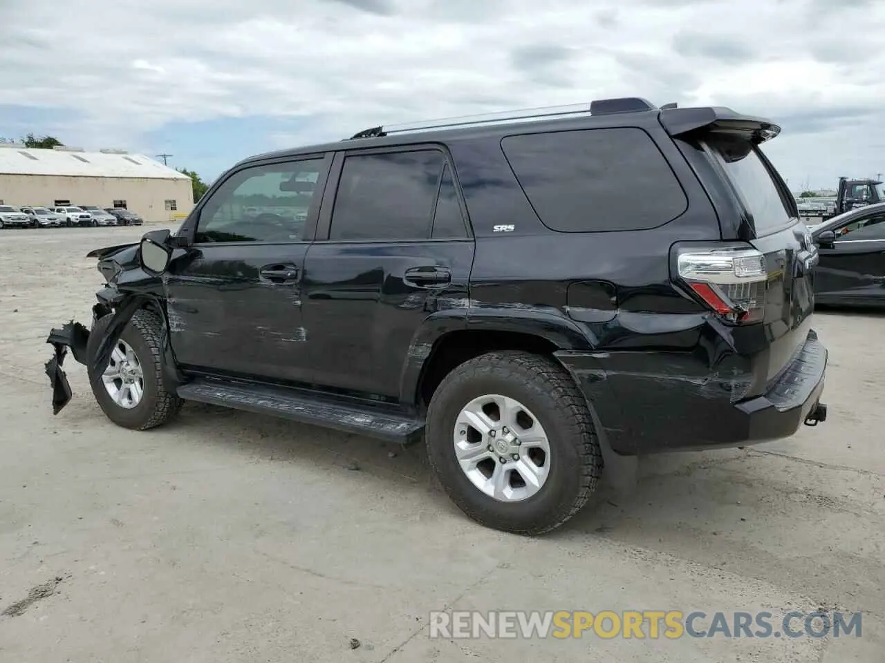 2 fotografías del automóvil dañado JTEBU5JR0K5659592 TOYOTA 4RUNNER 2019