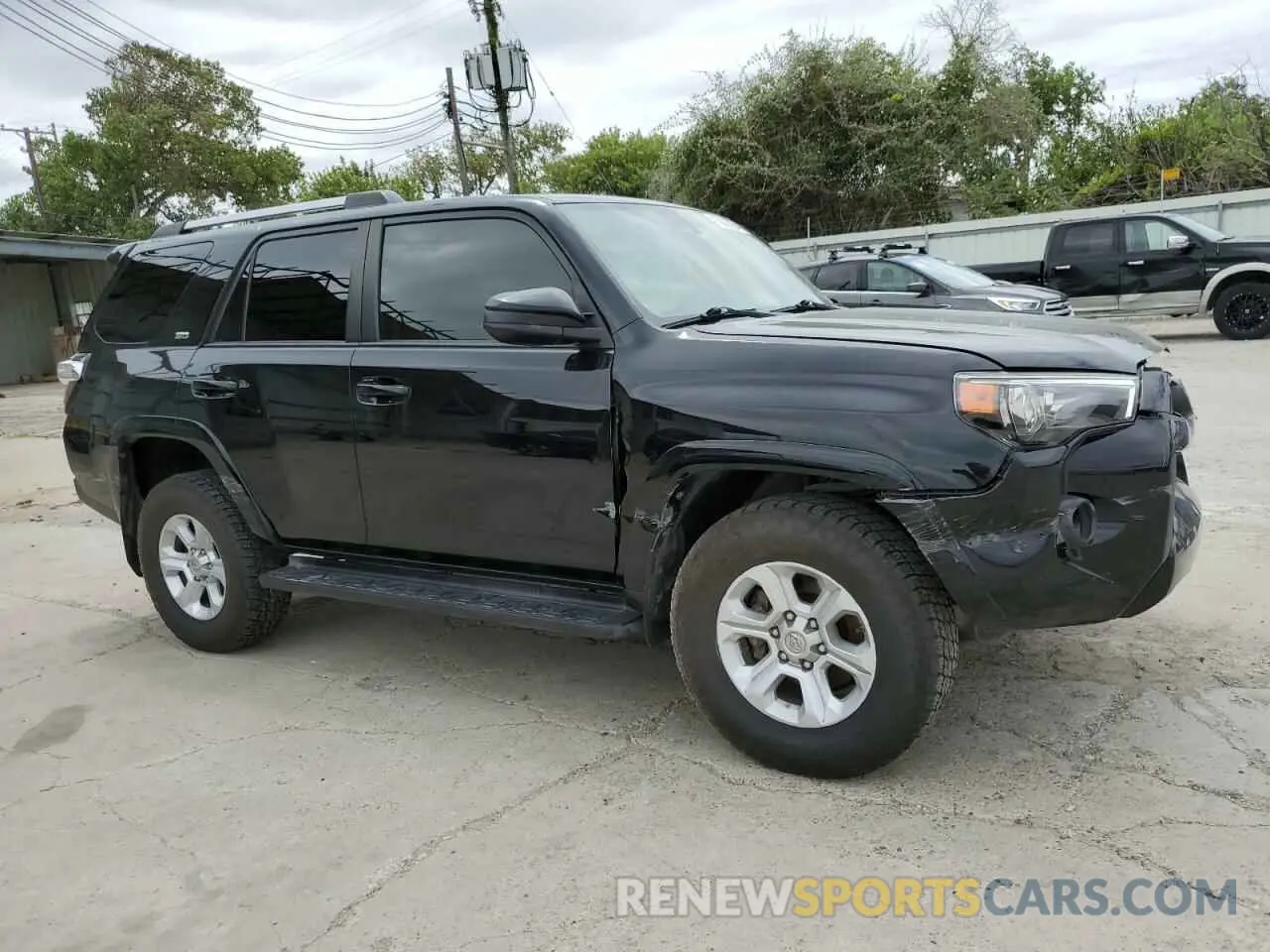 4 fotografías del automóvil dañado JTEBU5JR0K5659592 TOYOTA 4RUNNER 2019