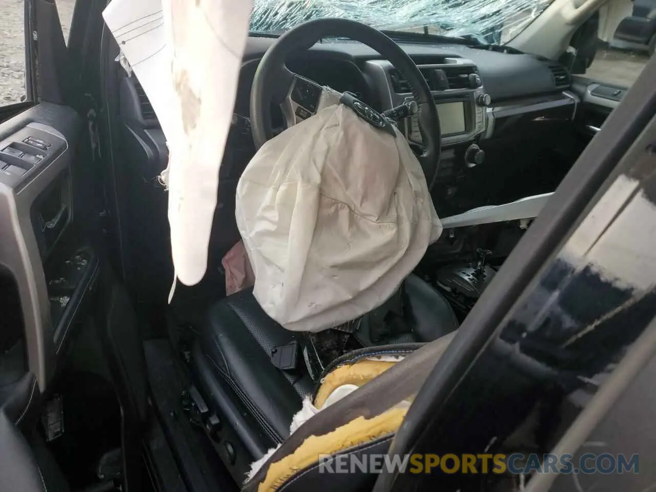 8 fotografías del automóvil dañado JTEBU5JR0K5686341 TOYOTA 4RUNNER 2019