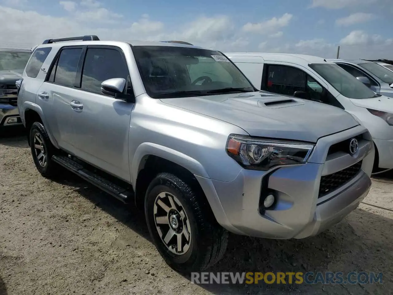 4 fotografías del automóvil dañado JTEBU5JR0K5688218 TOYOTA 4RUNNER 2019