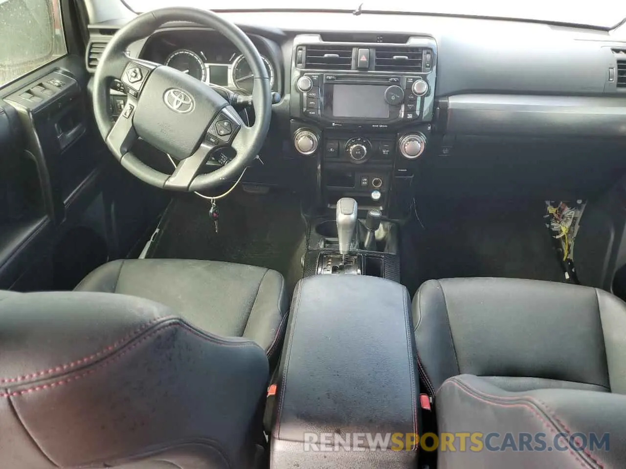 8 fotografías del automóvil dañado JTEBU5JR0K5688218 TOYOTA 4RUNNER 2019