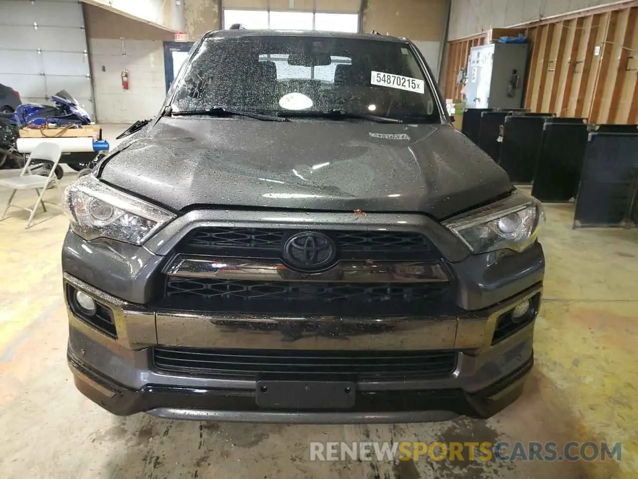 5 fotografías del automóvil dañado JTEBU5JR0K5689014 TOYOTA 4RUNNER 2019