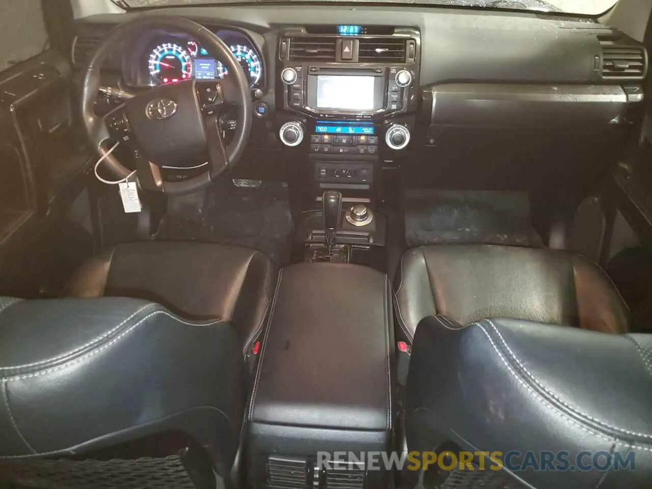 8 fotografías del automóvil dañado JTEBU5JR0K5689014 TOYOTA 4RUNNER 2019
