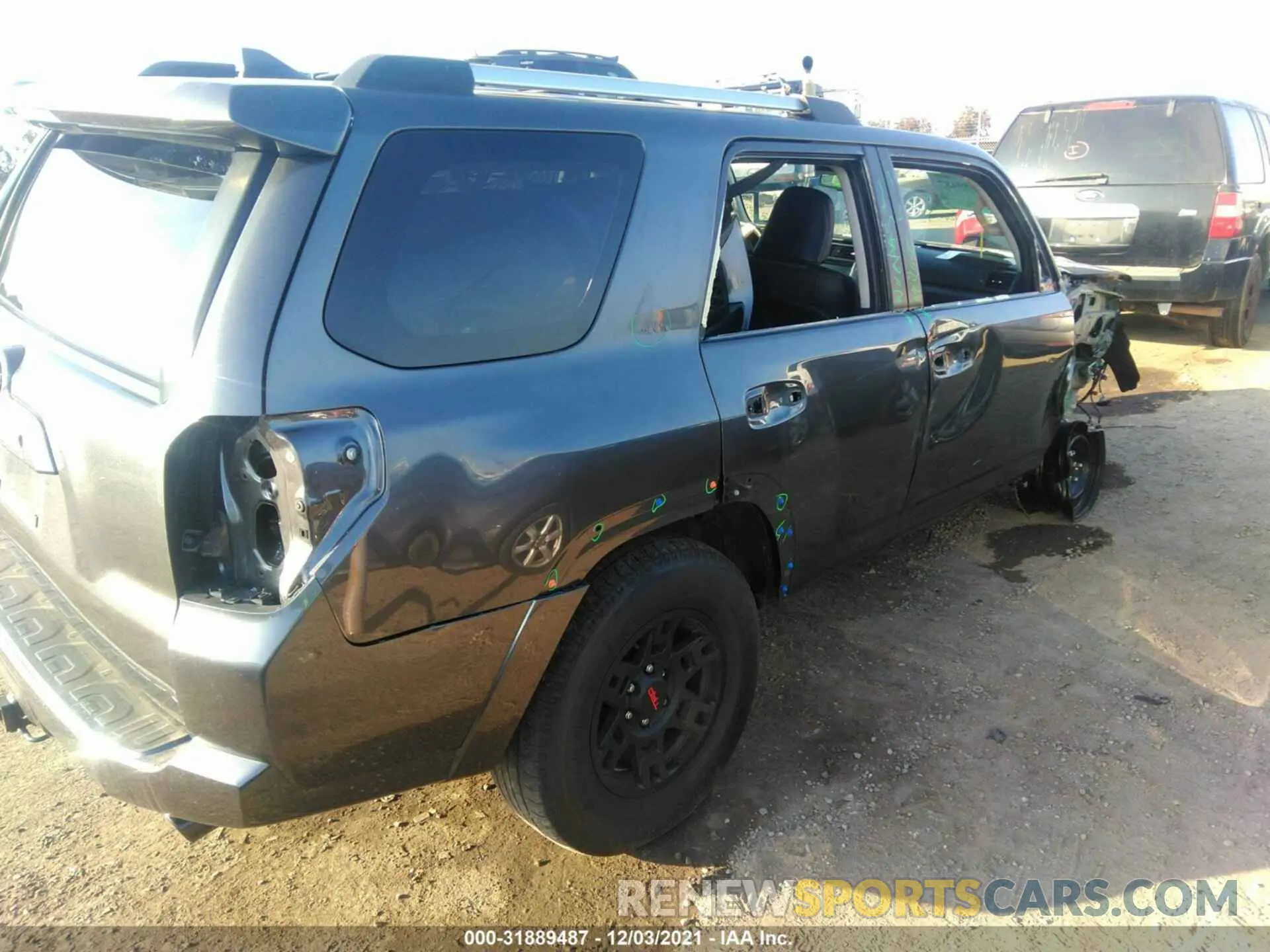 4 fotografías del automóvil dañado JTEBU5JR0K5710668 TOYOTA 4RUNNER 2019