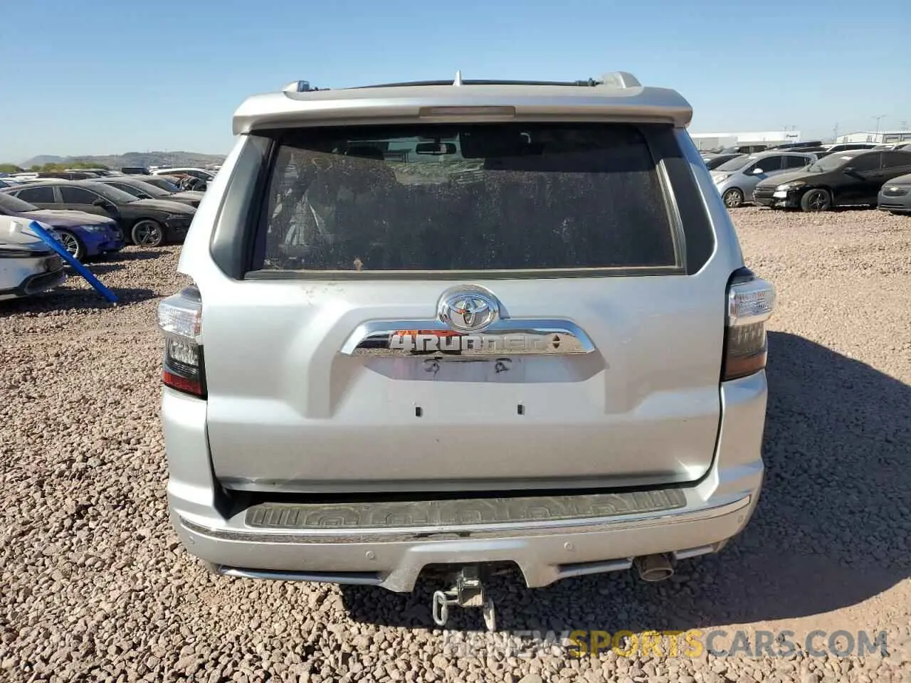 6 fotografías del automóvil dañado JTEBU5JR0K5732413 TOYOTA 4RUNNER 2019