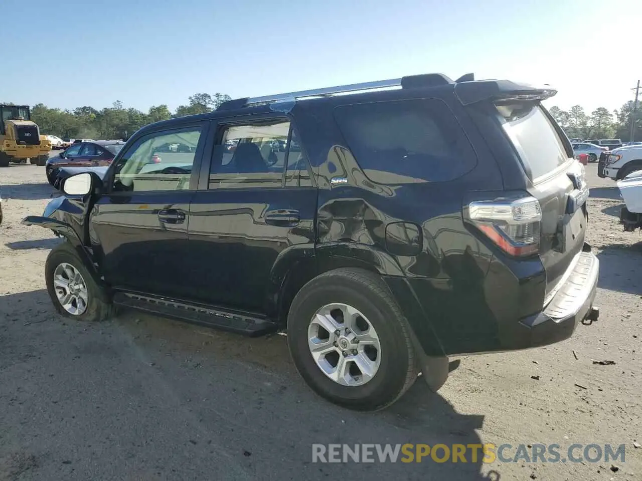 2 fotografías del automóvil dañado JTEBU5JR1K5615178 TOYOTA 4RUNNER 2019