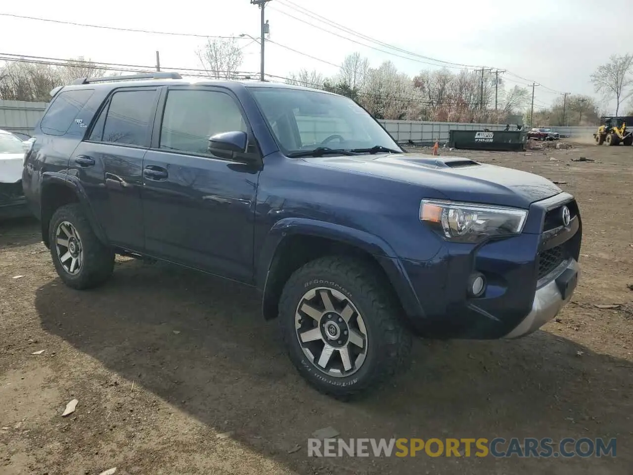 4 fotografías del automóvil dañado JTEBU5JR1K5619652 TOYOTA 4RUNNER 2019