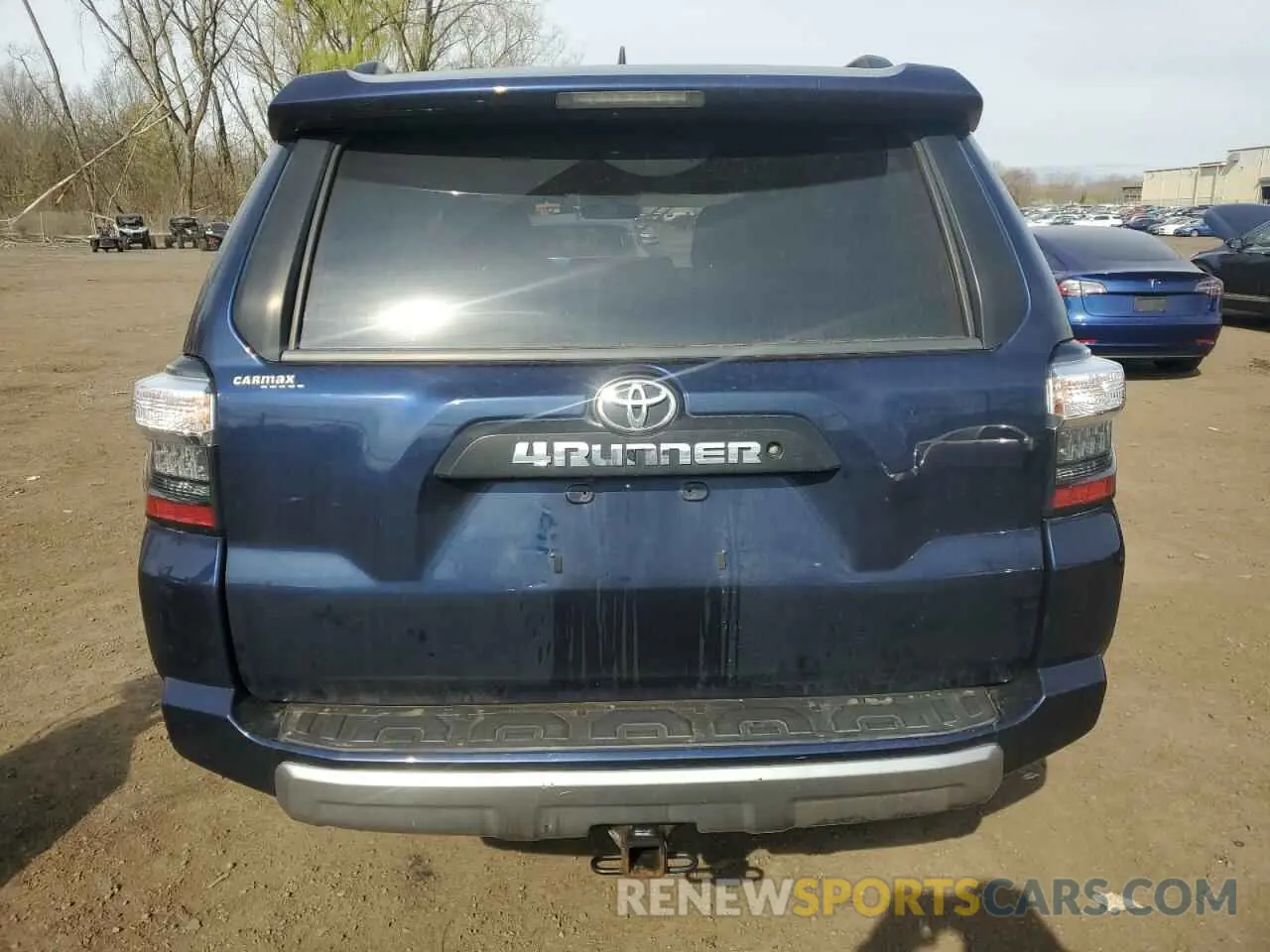 6 fotografías del automóvil dañado JTEBU5JR1K5619652 TOYOTA 4RUNNER 2019