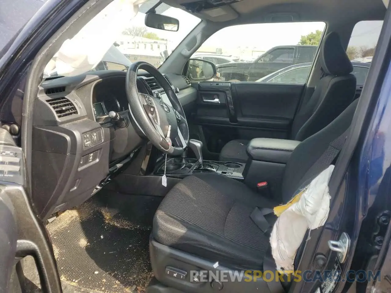 7 fotografías del automóvil dañado JTEBU5JR1K5619652 TOYOTA 4RUNNER 2019