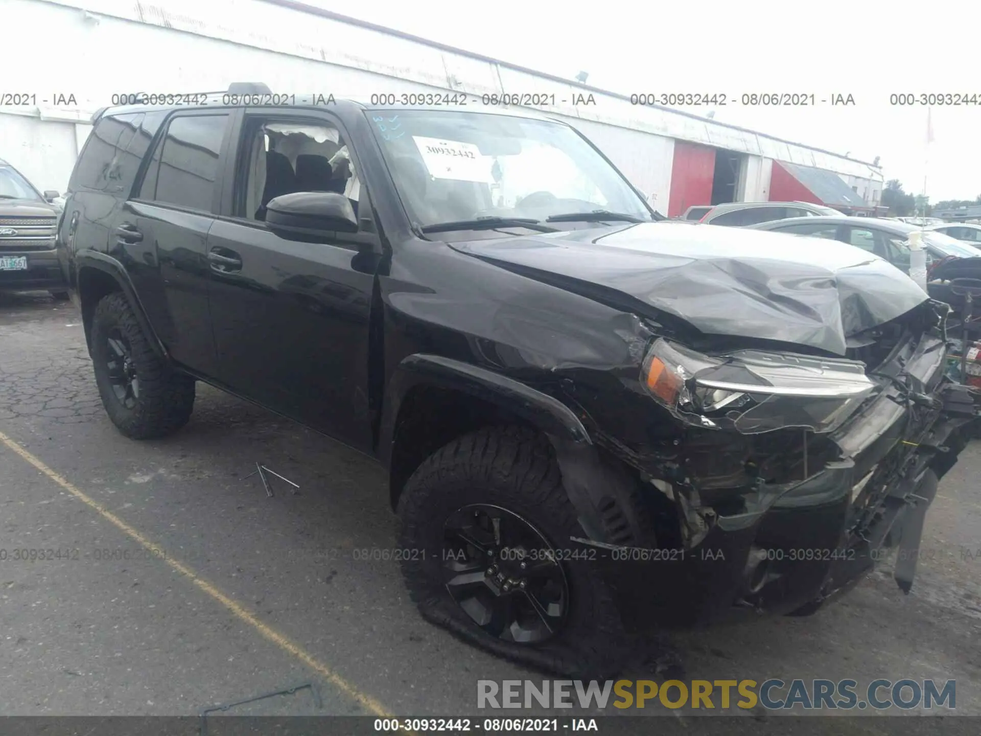 1 fotografías del automóvil dañado JTEBU5JR1K5632742 TOYOTA 4RUNNER 2019